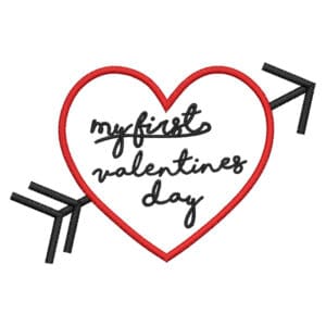 Embroidered Valentines Logo