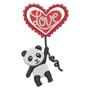 Panda Embroidery
